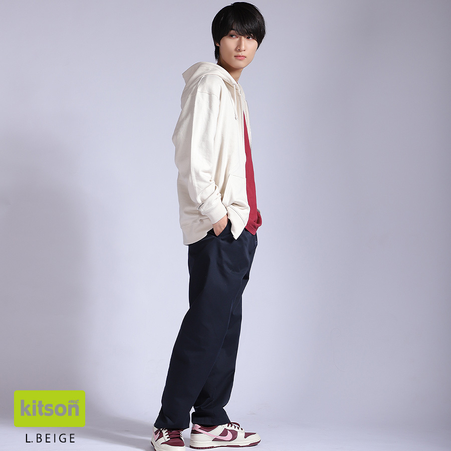 飯島颯 × Kitson me コラボZIPパーカー