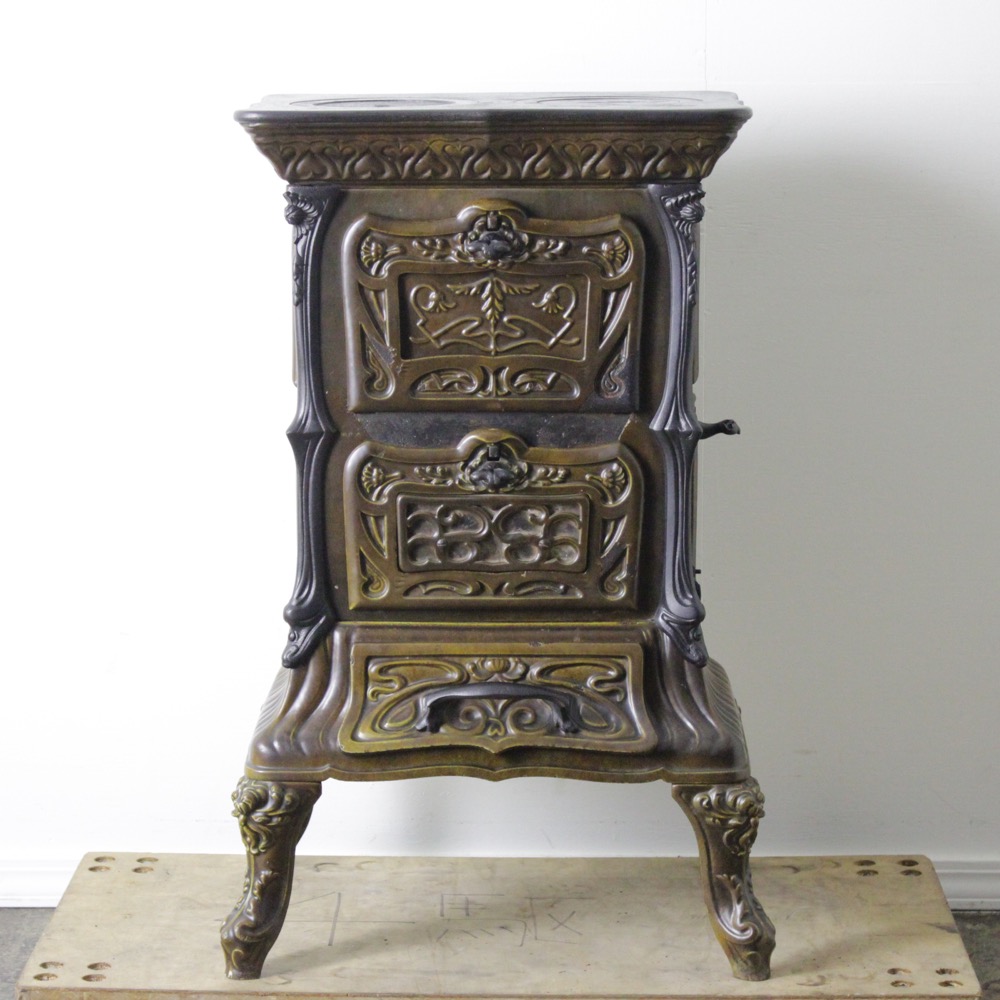 フランス アンティーク GODIN STOVE 鋳鉄 エナメル ストーブ | キヤ