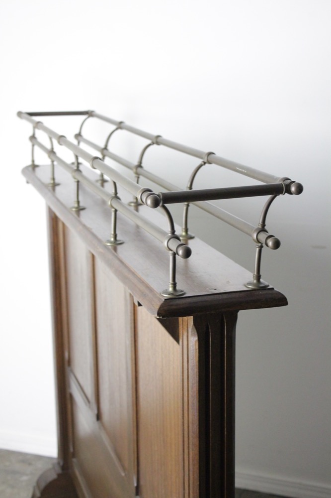 フランス アンティーク 20世紀初頭 マホガニー パーティション