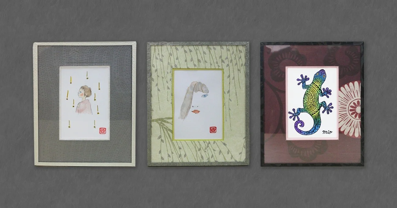 アトリエ中大江公園前》フランス額装制作に取り組んでおります