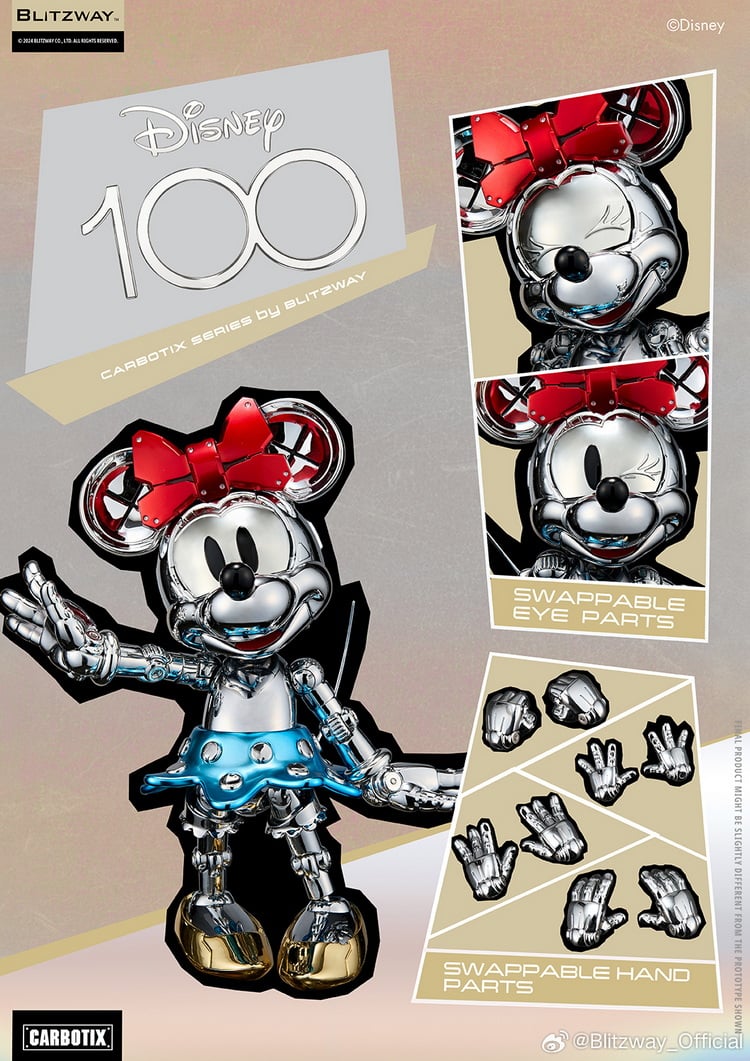 Blitzway x Carbotix 5PRO Studio Disney D100 Minnie Mouse and Set