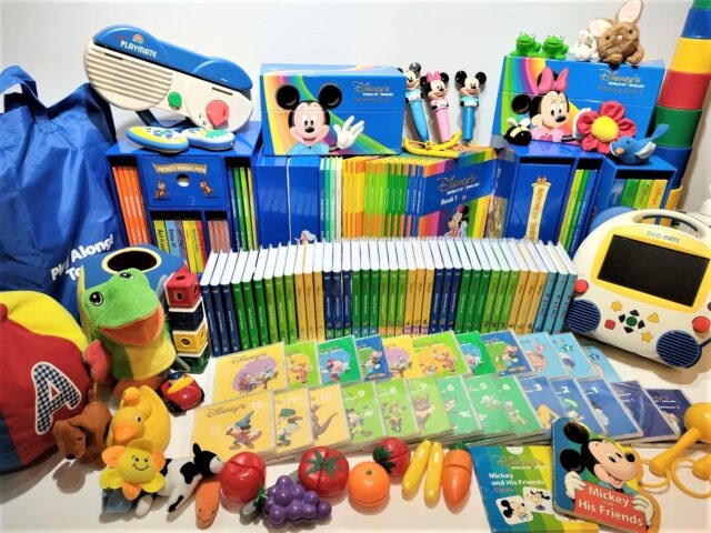 2017年ご購入 DWE ディズニー英会話システムの買取り依頼をご決断