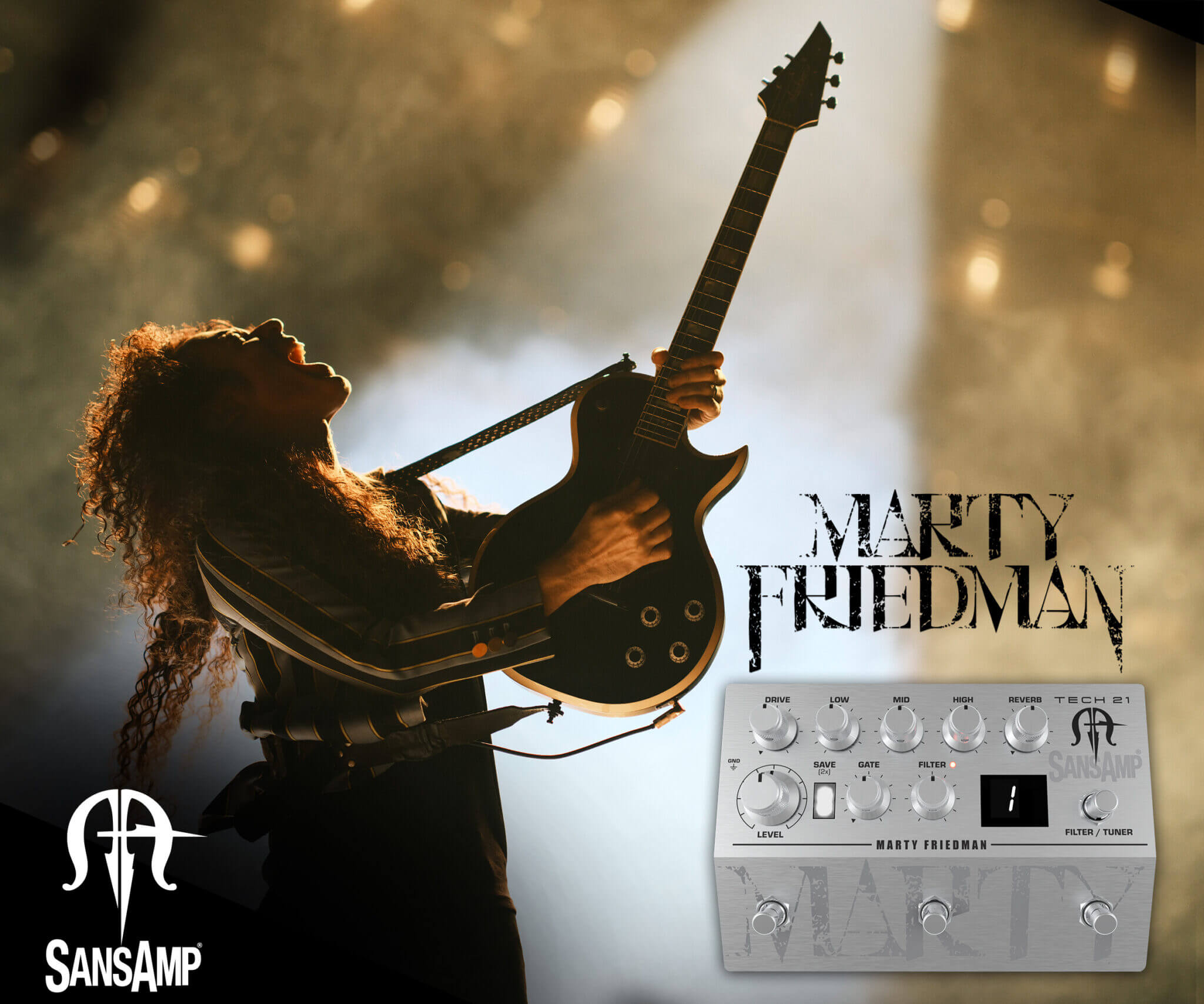 TECH21からマーティー・フリードマン・シグネイチャー「Marty Friedman