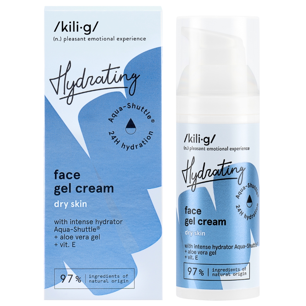 HYDRATING intensively hydrating facial gel cream for dry skin 50