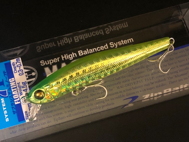 ジップベイツ（ZIPBAITS） ザブラシステムミノー7F 7mm/4.5g