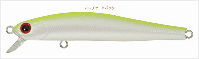 ジップベイツ（ZIPBAITS） ザブラシステムミノー7F 7mm/4.5g