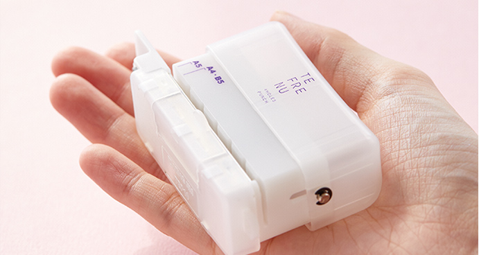 テフレーヌ」4穴ミニパンチ | テフレーヌ | ファイルとテプラのキングジム