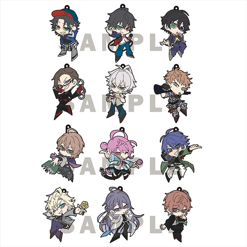 ヒプノシスマイク トレーディングキャラクターラバーストラップ