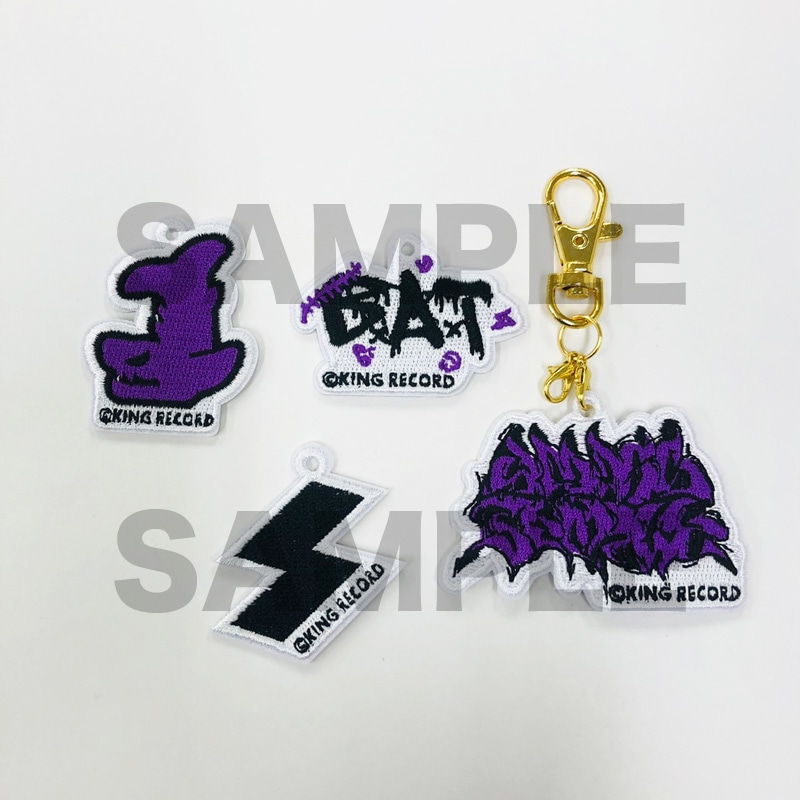 ワッペンキーホルダーセット ナゴヤ・ディビジョン／Bad Ass Temple