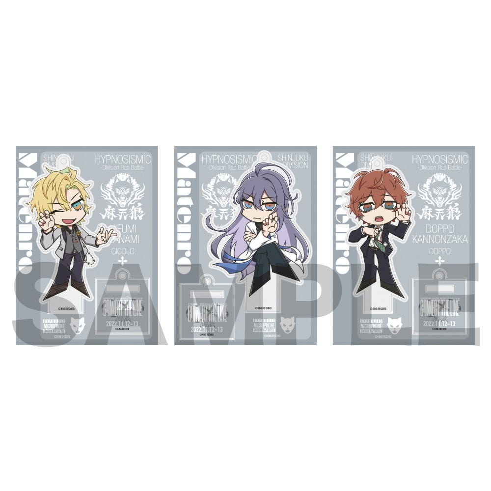 CONNECT THE LINE ミニキャラアクリルスタンドキーホルダー 神宮寺 寂