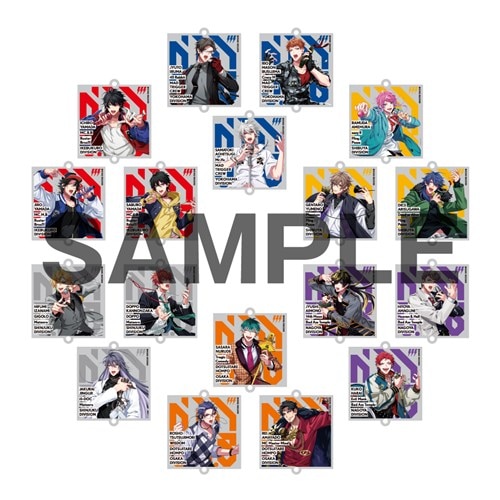 トレーディングアクリルチャーム(2nd D．R．B)【ヒプノシスマイク 6th