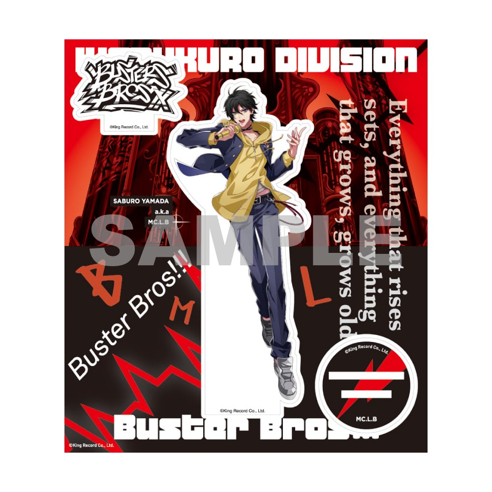 オフィシャルアクリルスタンド(2nd D．R．B)山田 一郎【ヒプノシス