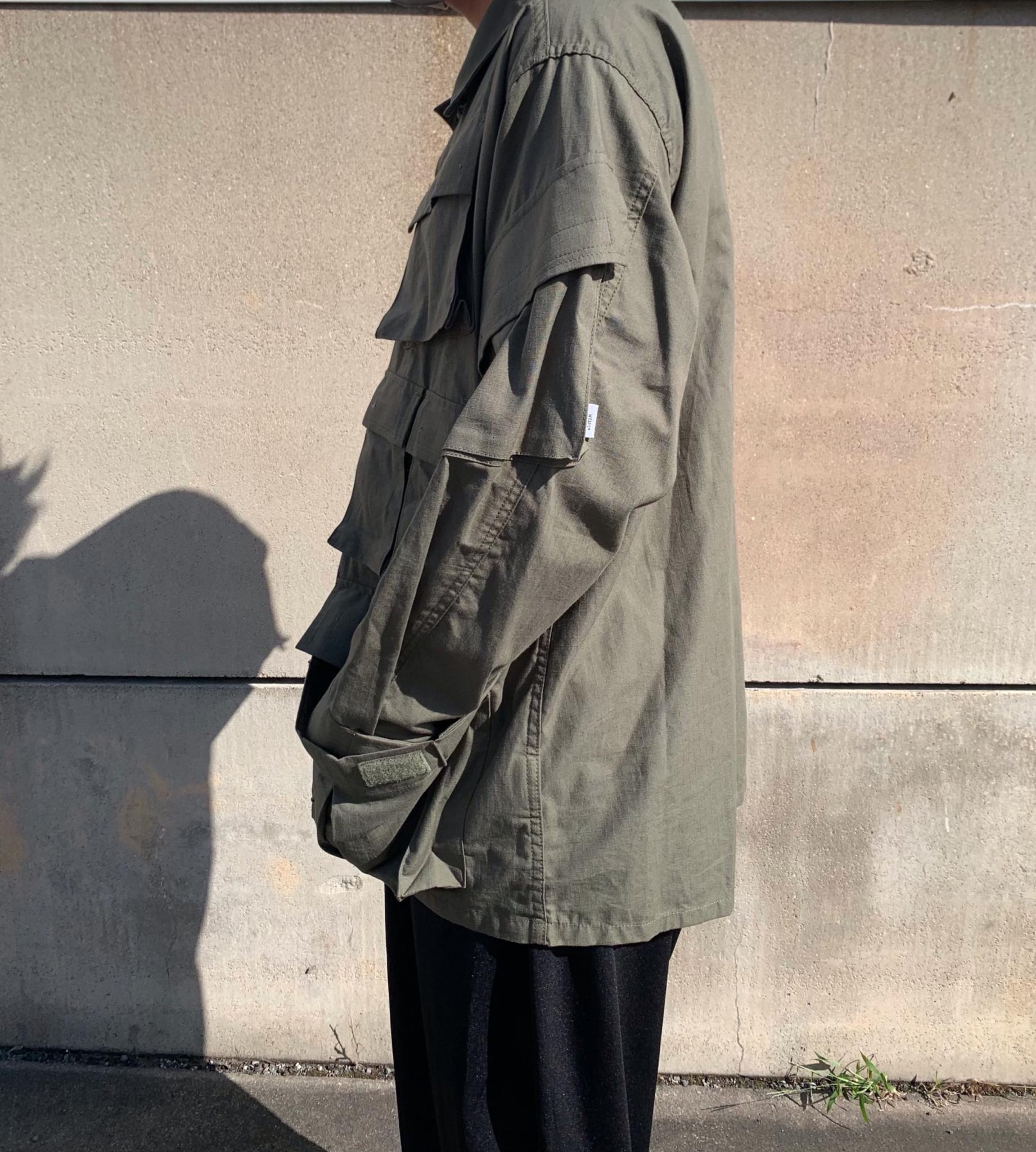 WTAPS/ダブルタップス】MODULAR LS SHIRT RIPSTOP【買取入荷情報