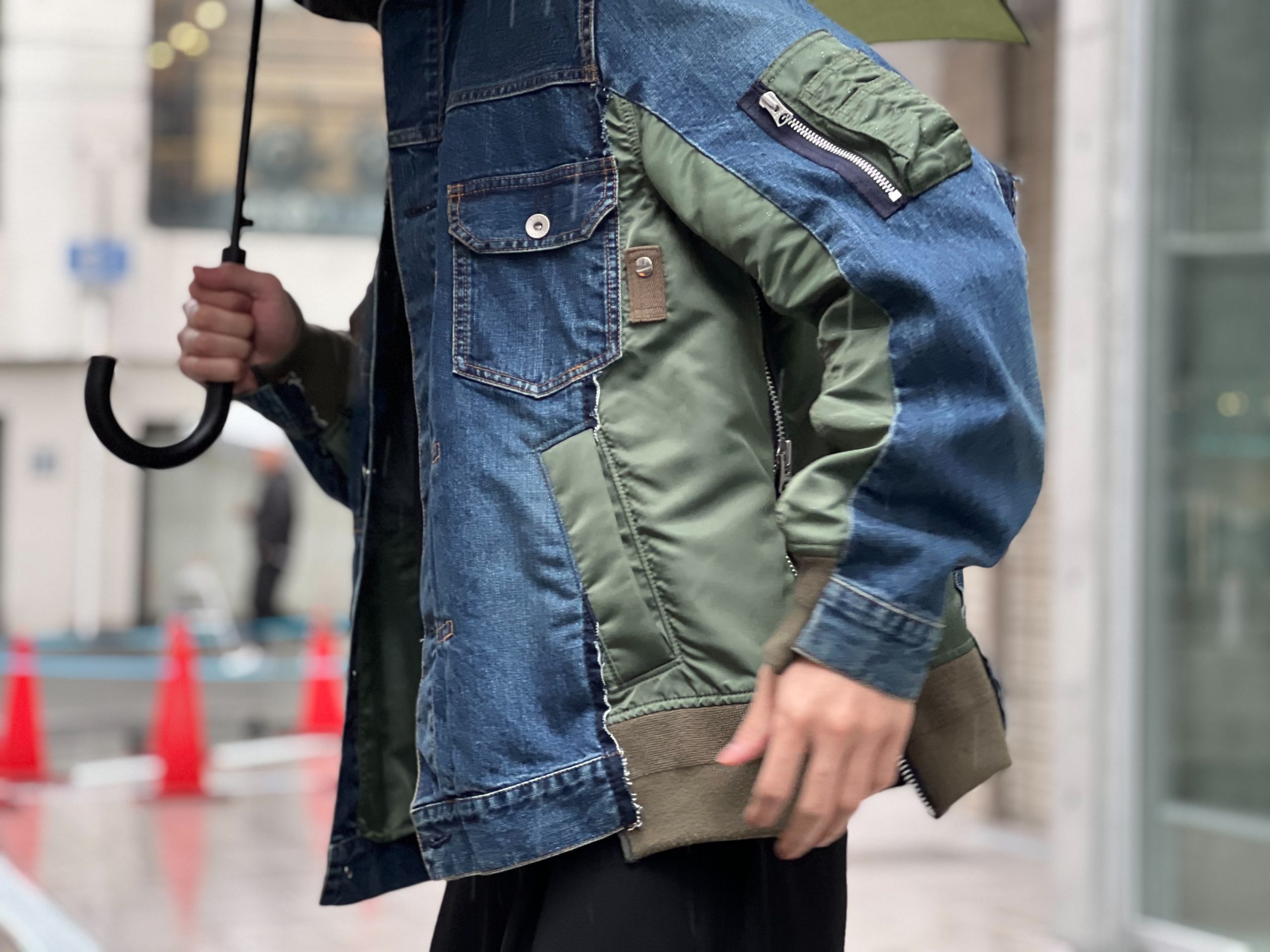 sacai/サカイ】Denim x MA-1 Jacket【買取入荷情報】 | カインドオル
