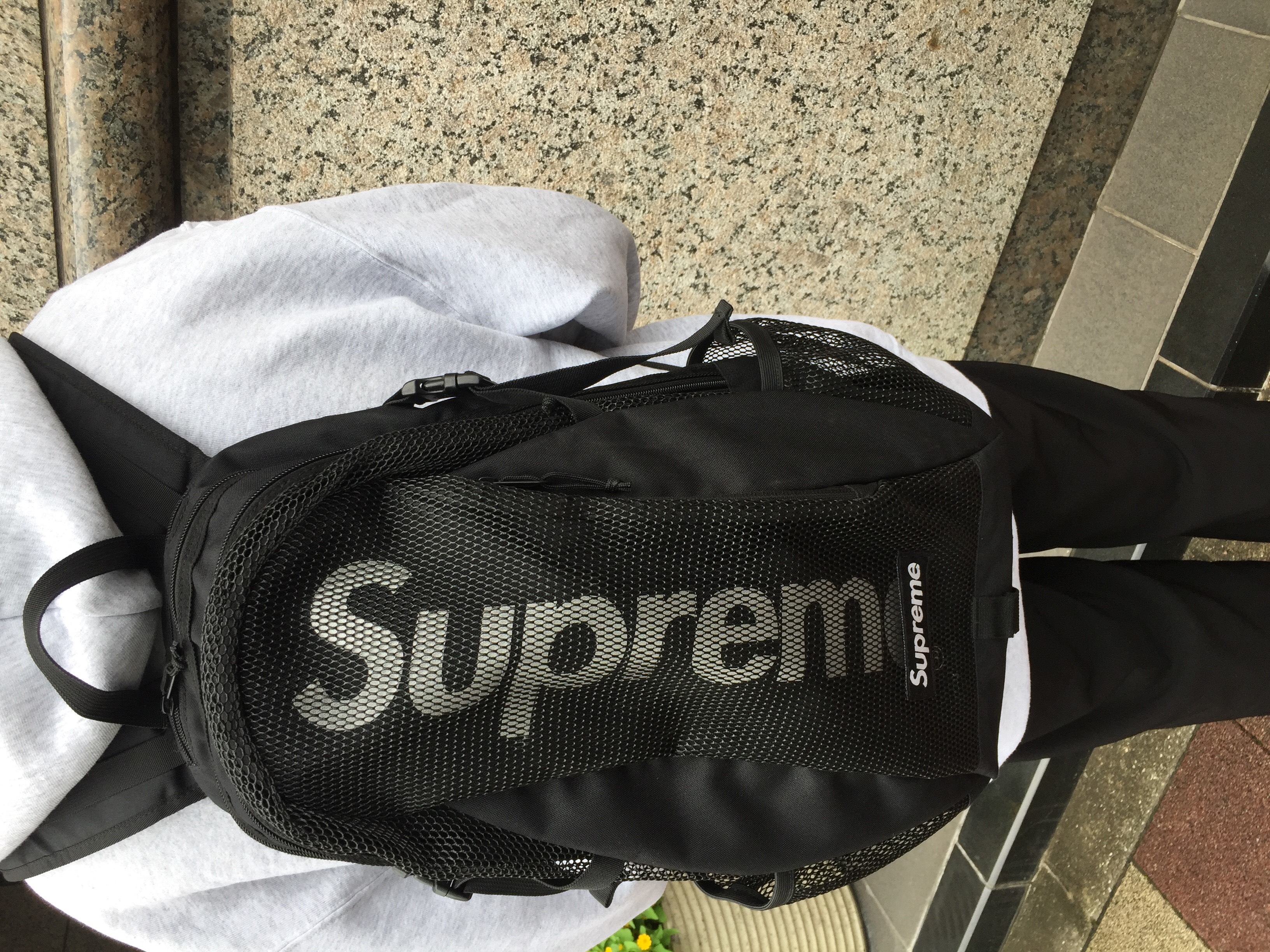 スケートボード Supreme 17ss Backpack Black 送料込み！supreme 17ss