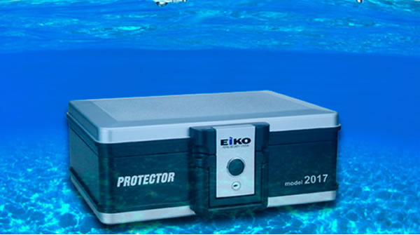 30分耐火・防水 プロテクターバッグ＜リバーシブル錠＞A4紙対応 EIKO