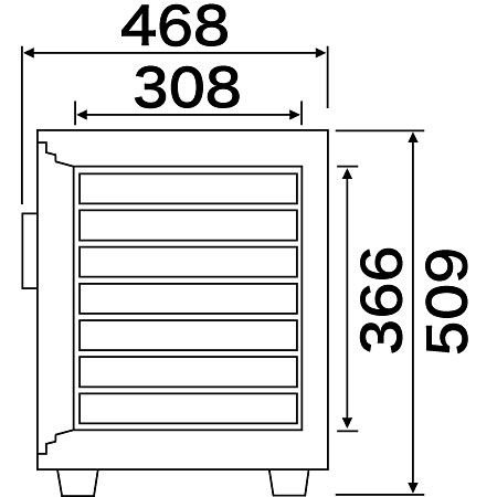 ダイヤセーフ Diamond Safe 耐火金庫＜2キー・シリンダー錠＞ DW50-7