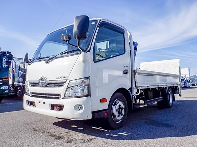 H25/11 日野 デュトロ 簡易クレーン付・パワーゲート付 TKG-XZC710M