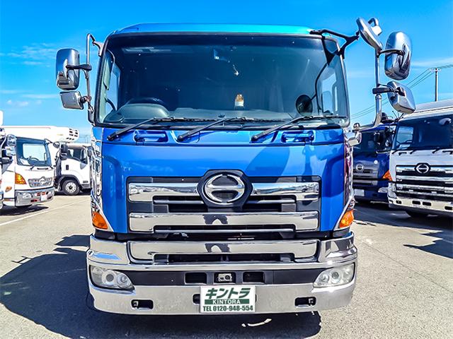 H18/8 日野 プロフィア クレーン付ハイジャッキセルフ BKG-FW1EXYJ