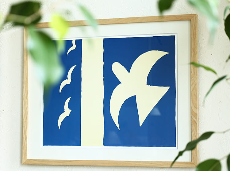 アートポスター ジョルジュ・ブラック 「Oiseaux,1955」｜北欧