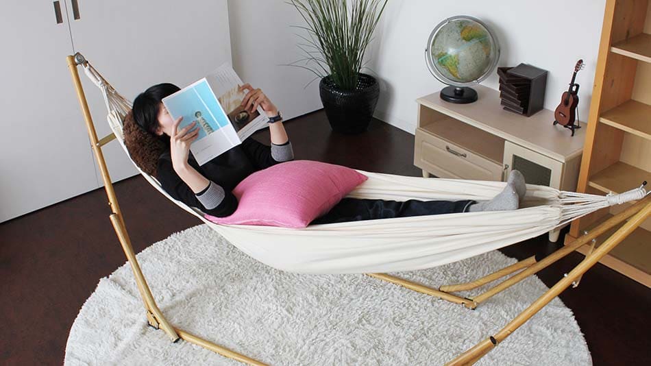 3WAY自立式ポータブルハンモック &ハンモックチェア（シフラス）｜北欧