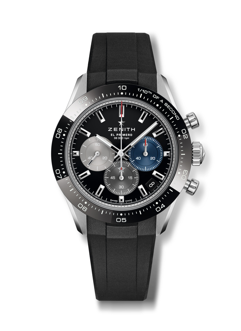 クロノマスタースポーツラバーベルト18.3101.3600/21.R951｜ゼニス