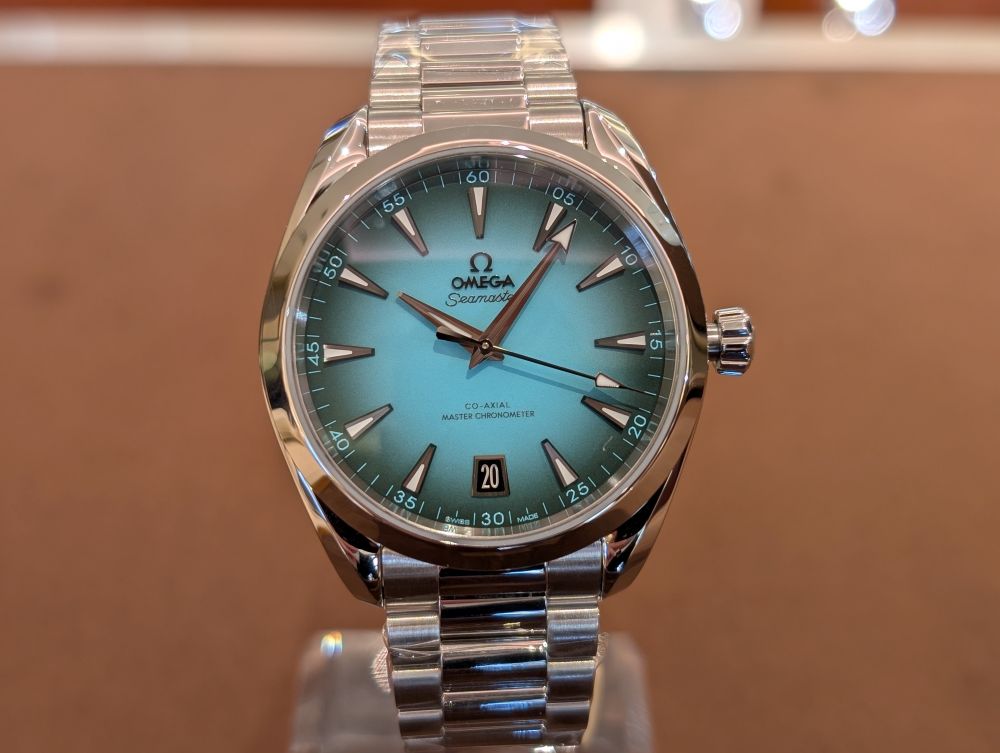 オメガ】夏に向けて最高の爽やかさ！大人気シーマスター アクアテラの
