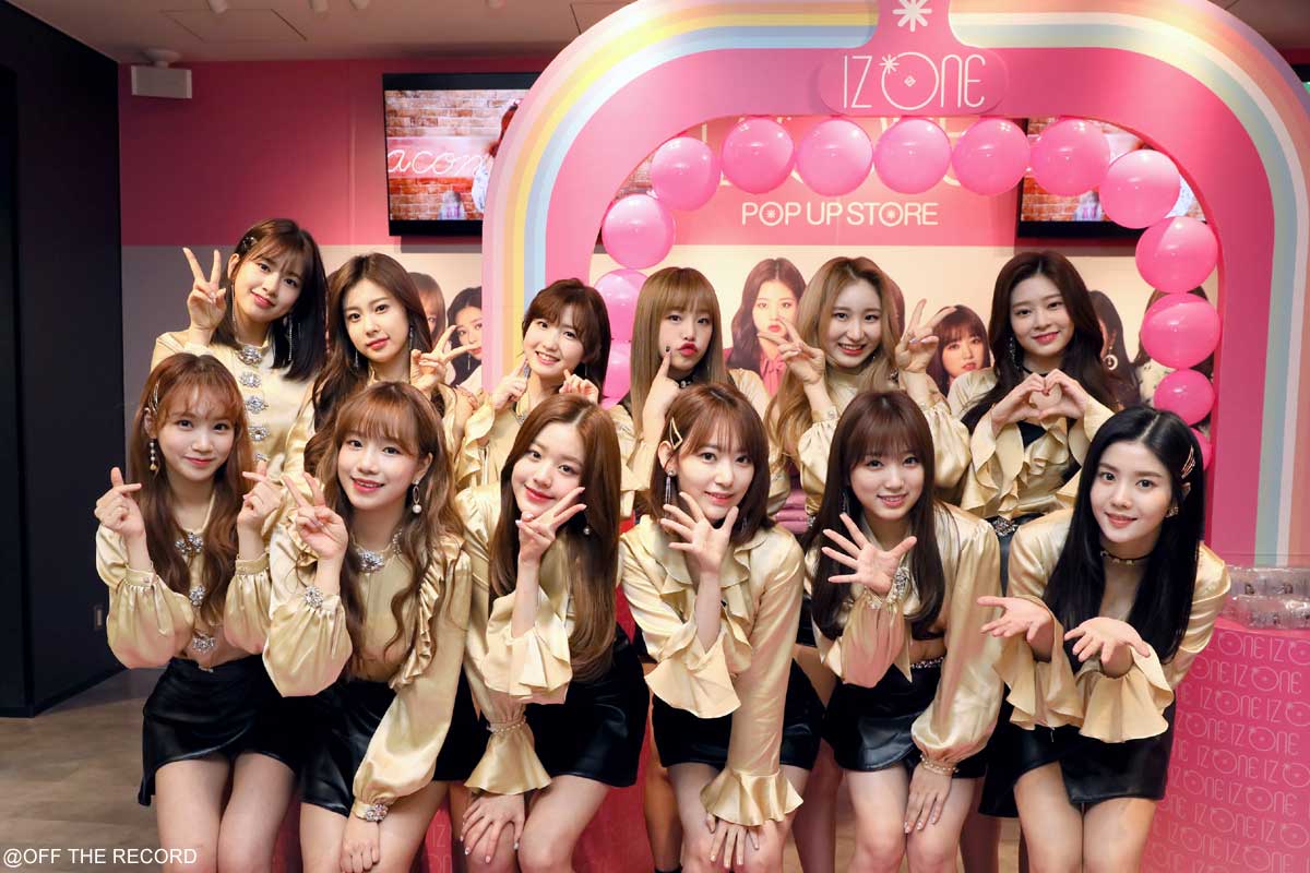 IZ*ONE、SHIBUYA109へメンバーがサプライズ訪問！ MVが主要サイトで4