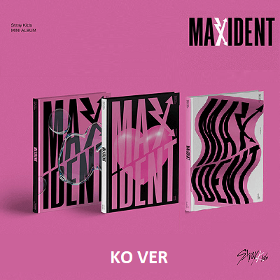 STRAY KIDS MINI ALBUM MAXIDENT (KOREAN VER) T-CRUSH & HEART VER