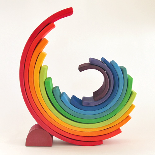Grimmsグリムス 虹色トンネル・アーチレインボー | krtek select toys