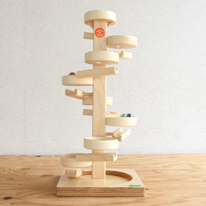 玉の塔ディスク・白木：ベック社回って落ちるスロープ | krtek select toys