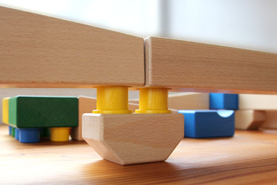 NICニック社 CUBIO玉の塔・基本セット：はじめての組み立てる玉の道