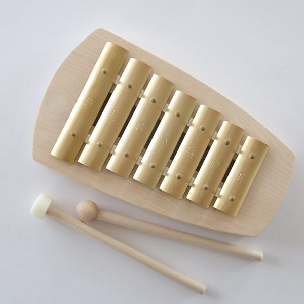 シェルズグロッケン・ペンタトニック7音：響きを抑えた柔らかい音