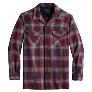 Pendleton® The Original Board Shirt Blue/Red Ombre – Kraffs Clothing