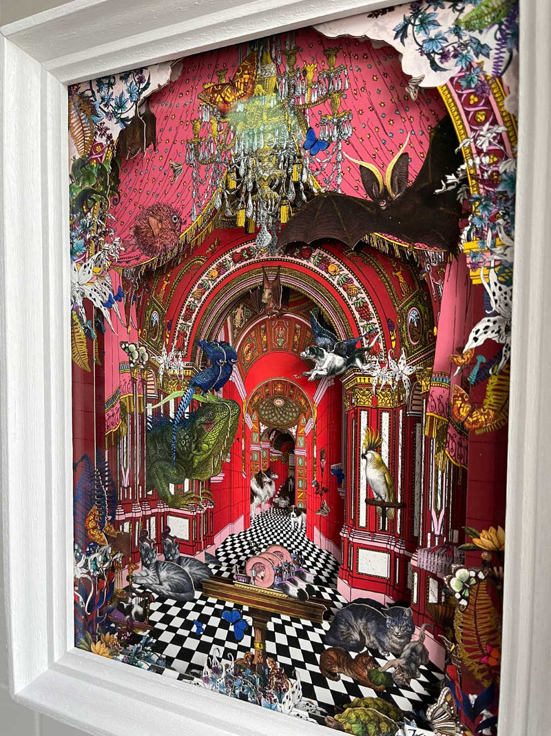 The Scarlet Vermilion Palace - Diorama | Kristjana S Williams Studio