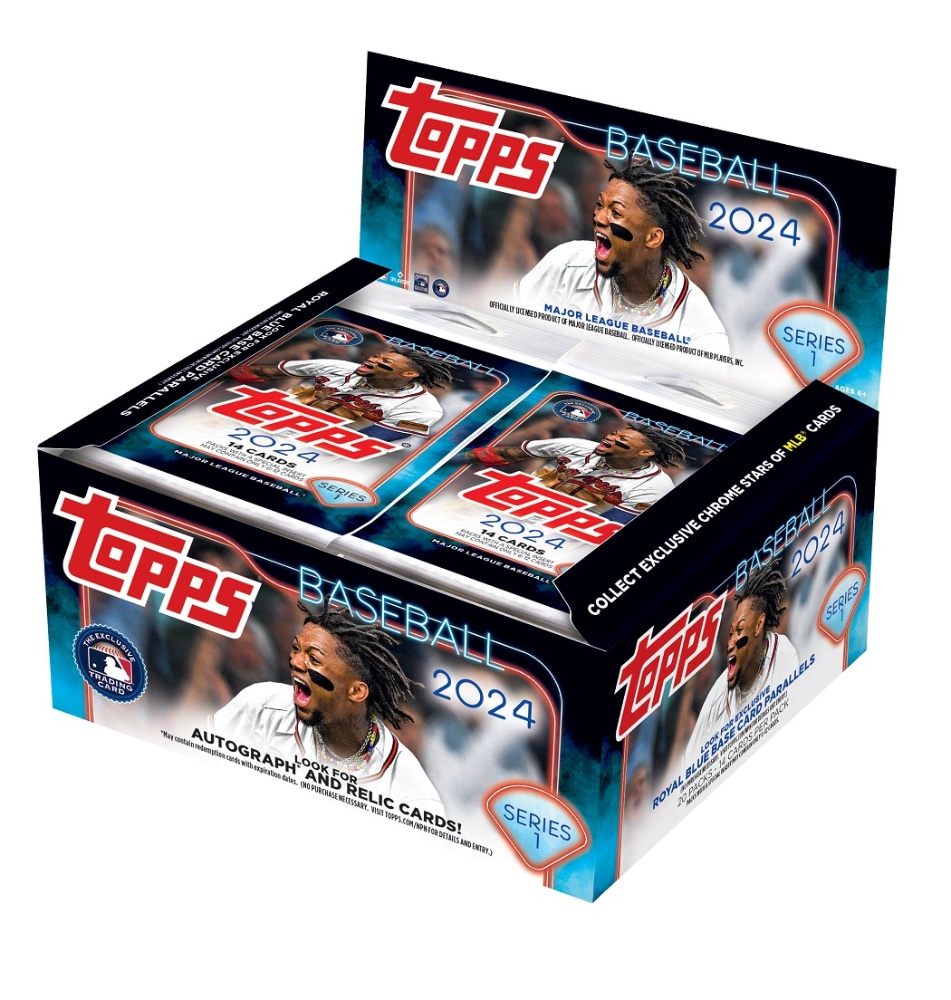 2024 Topps Series 1 Baseball Display Box (Sports Trading Cards