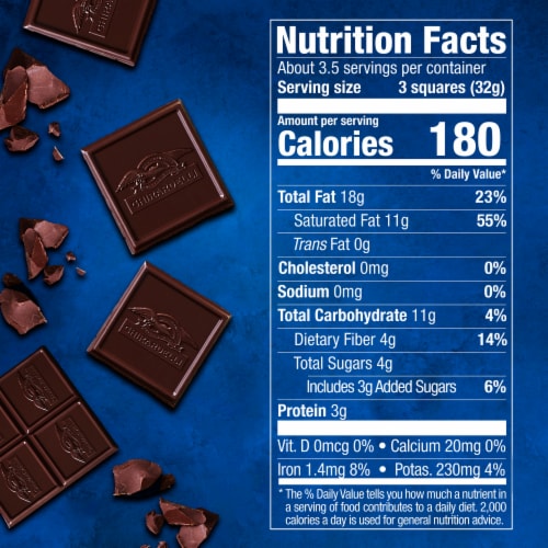 Ghirardelli® Intense Dark 86% Cacao Chocolate Squares Bag, 4.12 oz