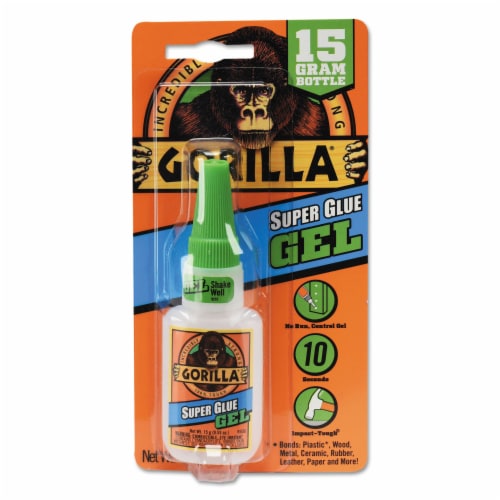 Gorilla® Super Glue No Run Control Gel, 0.53 oz - Food 4 Less