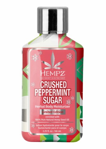 Hempz® Crushed Peppermint Sugar Herbal Body Moisturizer, 2.25 fl