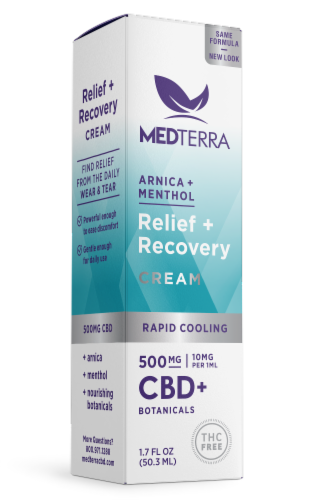 Medterra CBD Rapid Cooling Cream 500mg, 1.7 fl oz - Smith's Food
