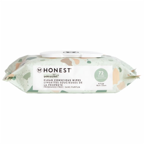 Honest® Fragrance Free Baby Wipes, 72 ct - QFC