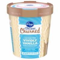Kroger® Deluxe Churned Lactose Free No Sugar Added Vividly Vanilla