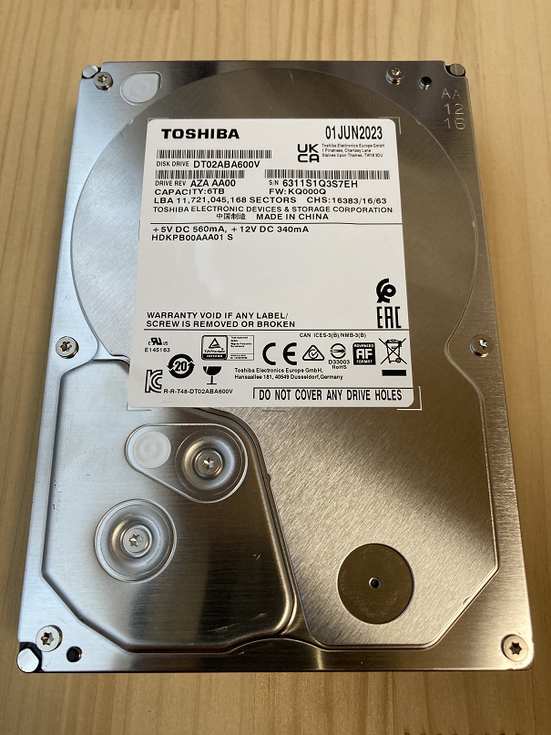 HD-TDA6U3-B中身の確認＆レビュー | 余白