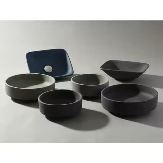 洗面ボウル「shigaraki concrete シガラキコンクリ270 モルタル