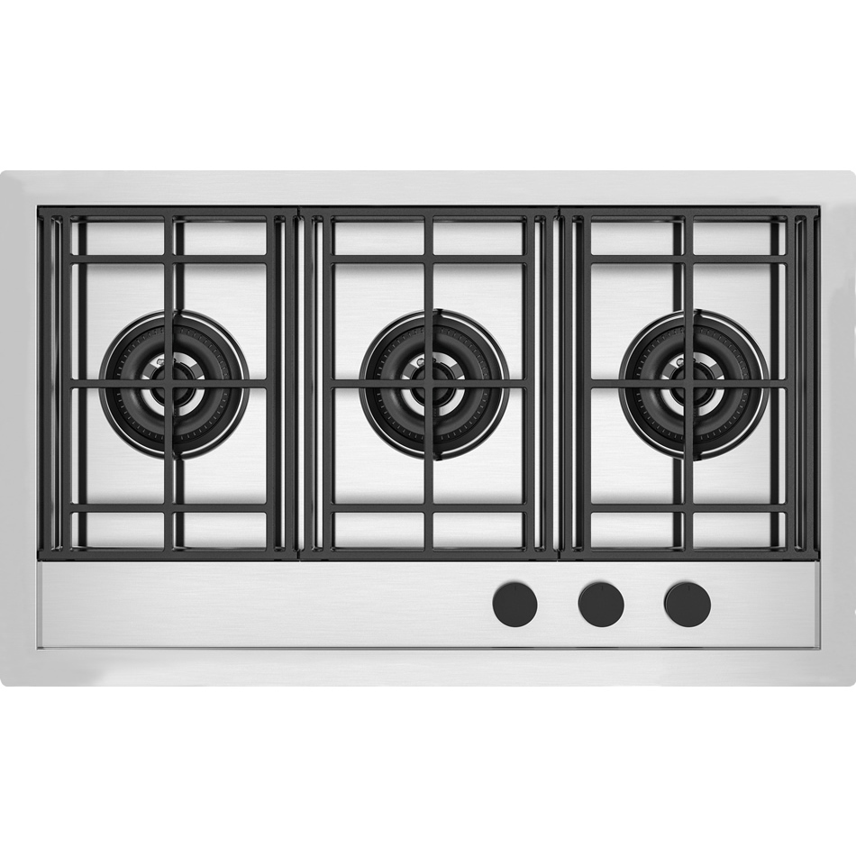 BARAZZA バラッツァ「3口 ガスコンロ 1PLE903」 幅930mm｜ツナシマ商事