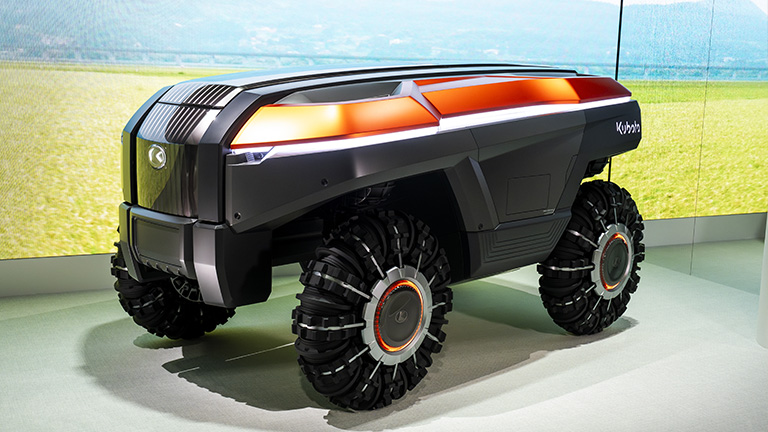 Kubota to Exhibit Two Versatile Platform Robots for the Future