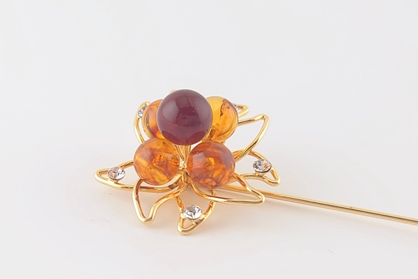 琥珀ブローチ - 久慈琥珀オンラインショップ