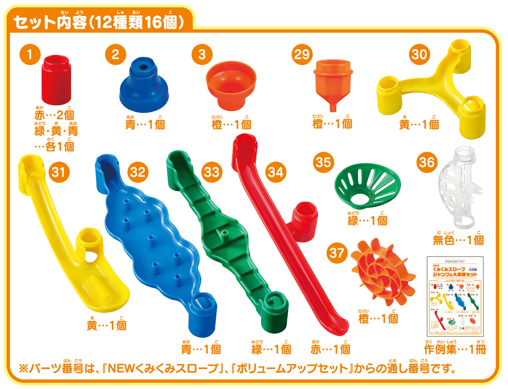NEWくみくみスロープ ジャンプ＆大車輪セット | すべての商品