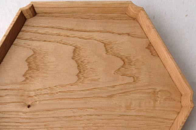 六角盆 クリ 小 加藤良行 | 作家もの和食器通販【暮らし用品】