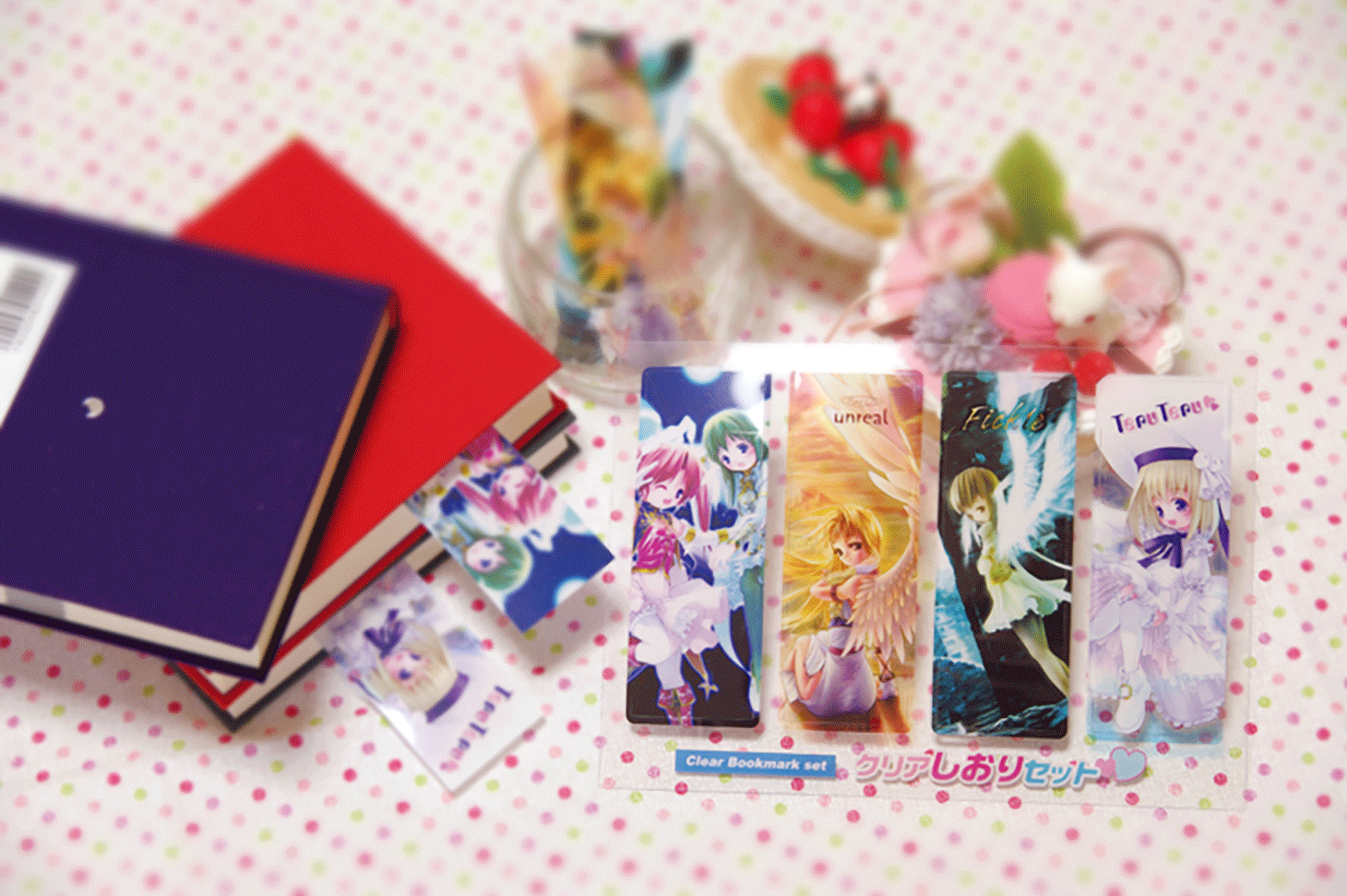 クリアしおりセット ／ オリジナル印刷なら同人グッズ製作クリア工房